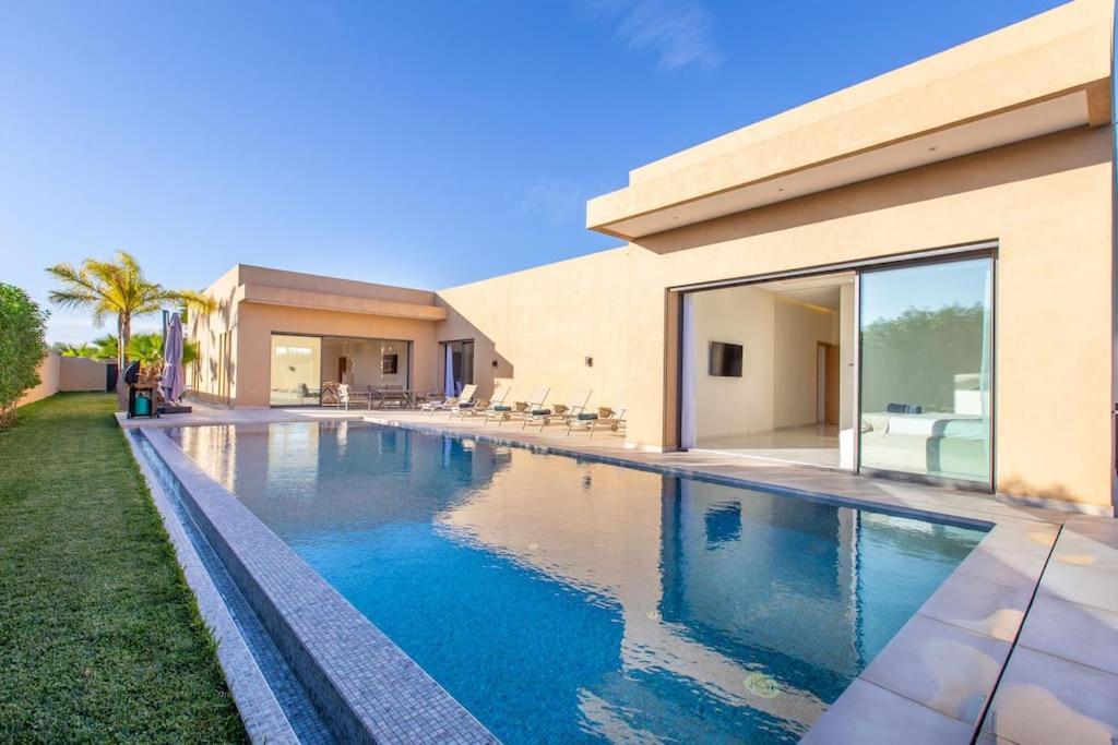 Villa Hawai, Ss Vis A Vis Avec Espace De Sport , Piscine Chauffee Marrakesh Extérieur photo