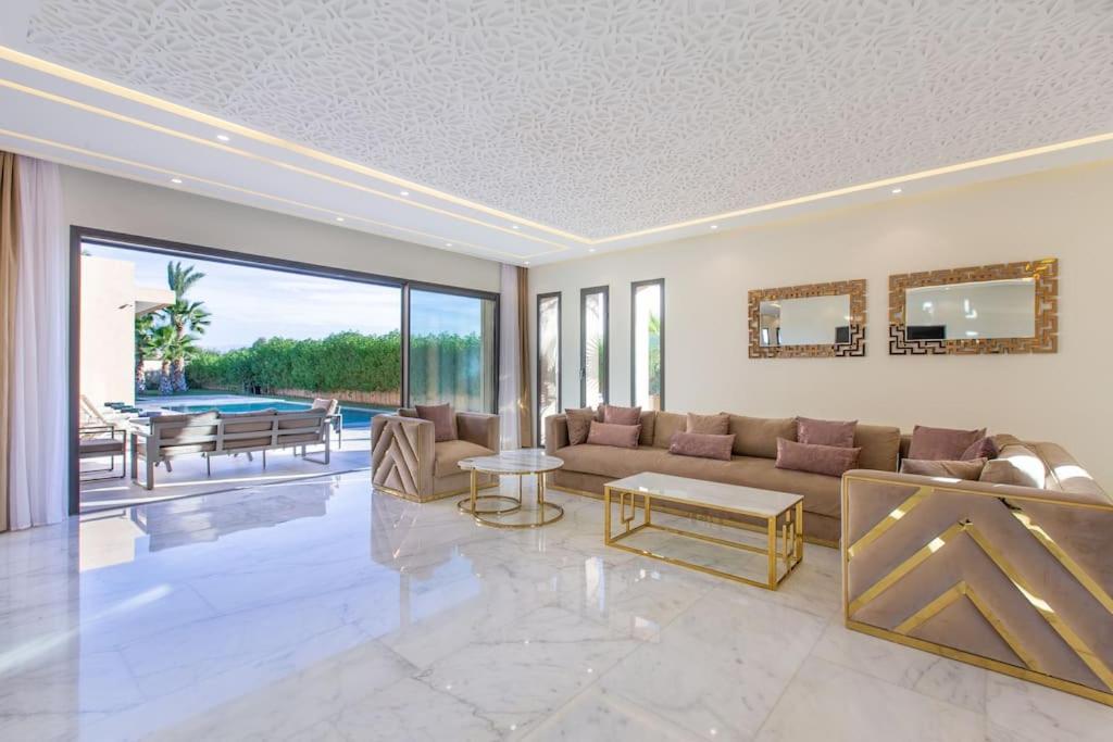 Villa Hawai, Ss Vis A Vis Avec Espace De Sport , Piscine Chauffee Marrakesh Extérieur photo